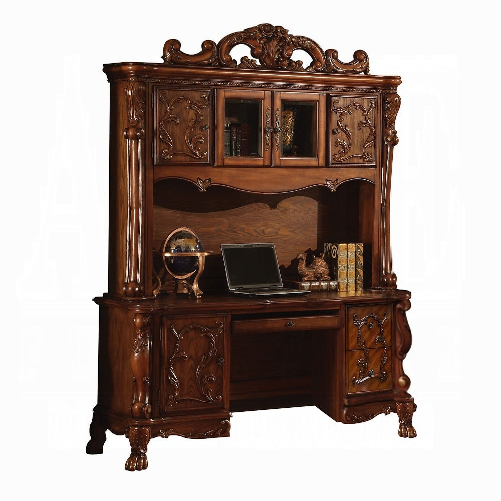 Dresden Executive Computer Desk W/Hutch