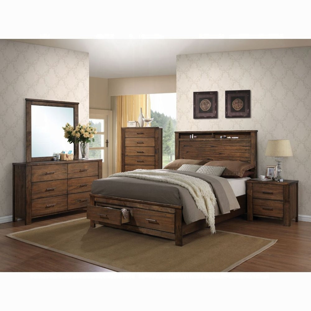 Merrilee EK Bed W/Storage