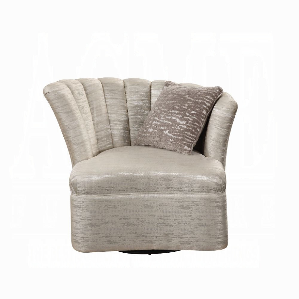 Athalia Swivel Chair W/Pillow