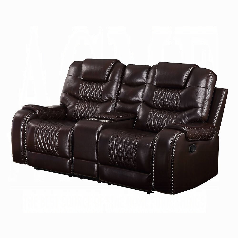 Braylon Motion Loveseat W/Console