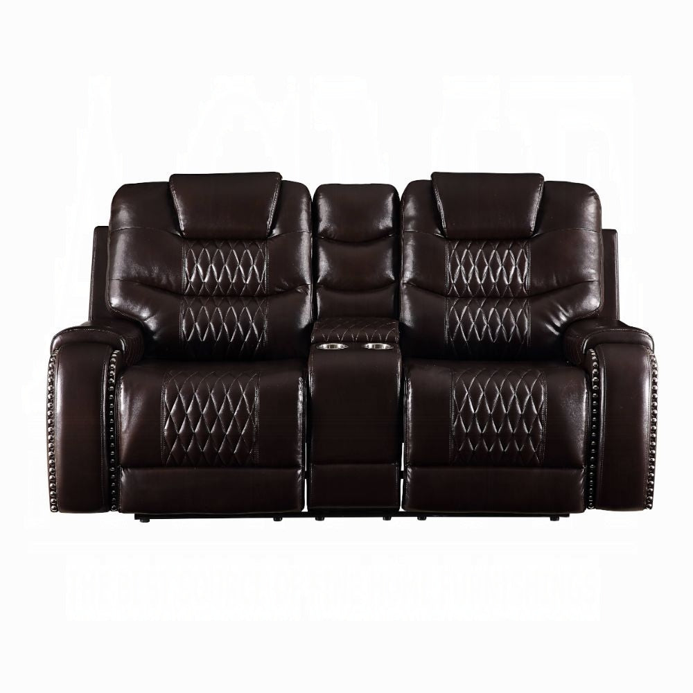 Braylon Motion Loveseat W/Console