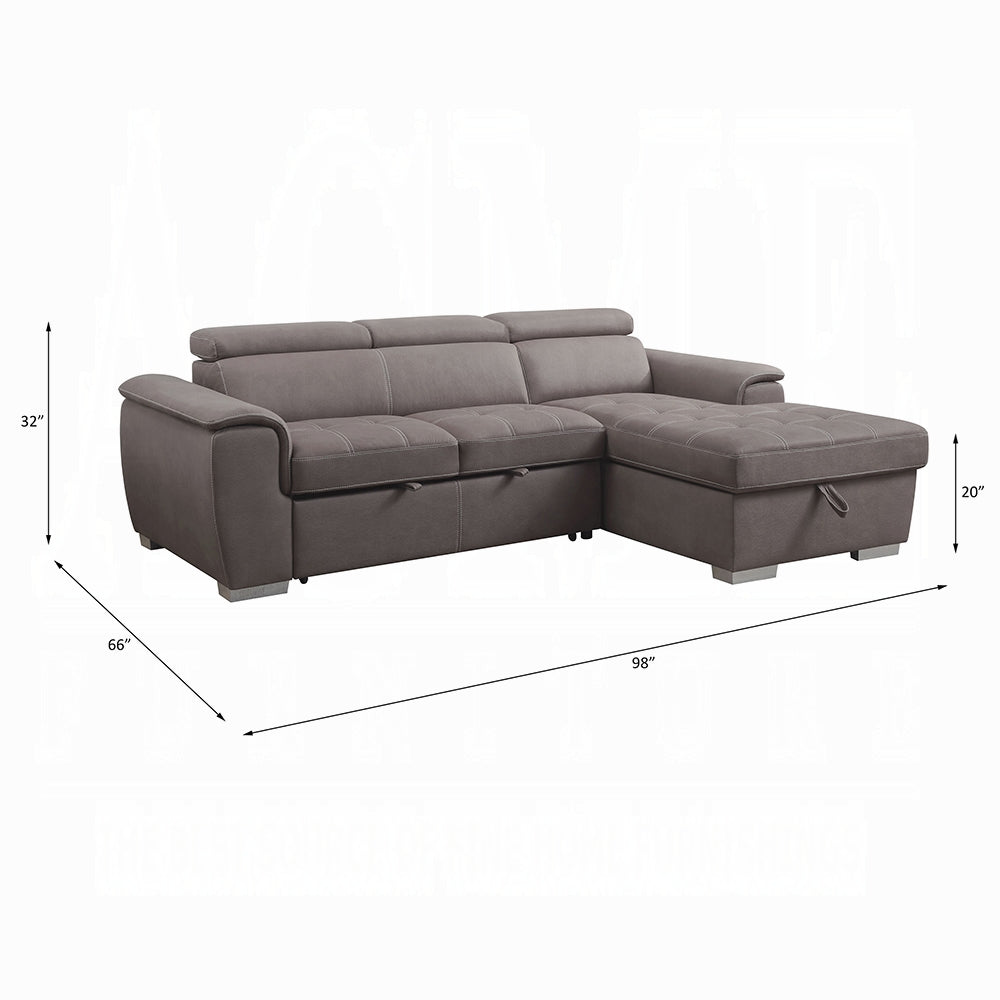 Haruko Sectional Sofa W/Storage