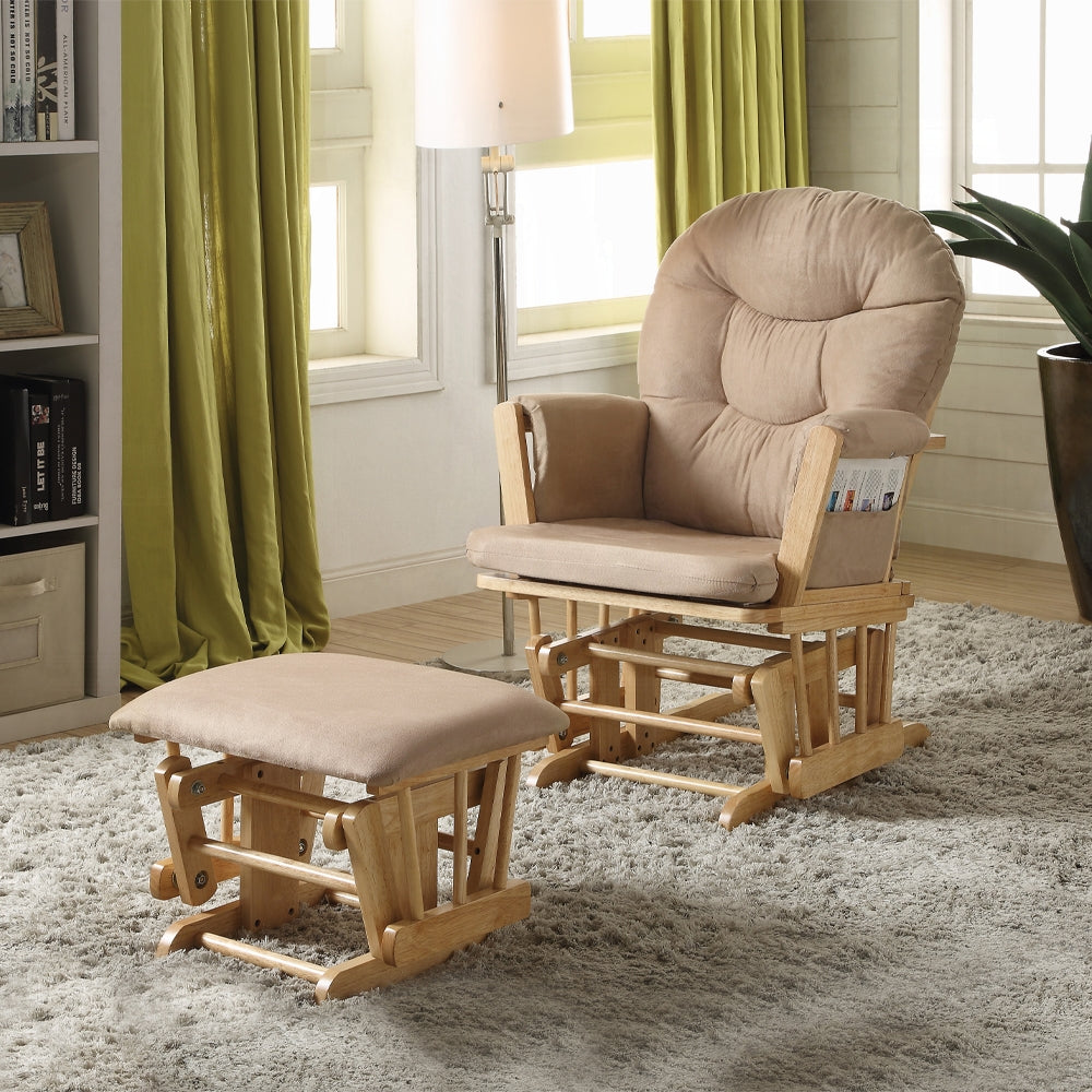 Rehan Glider Chair & Ottoman