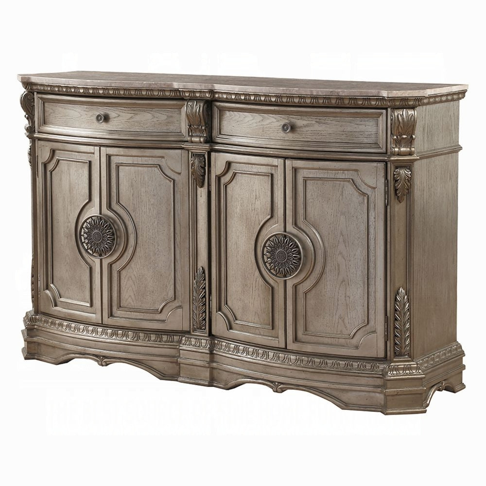 Northville Server W/Marble Top