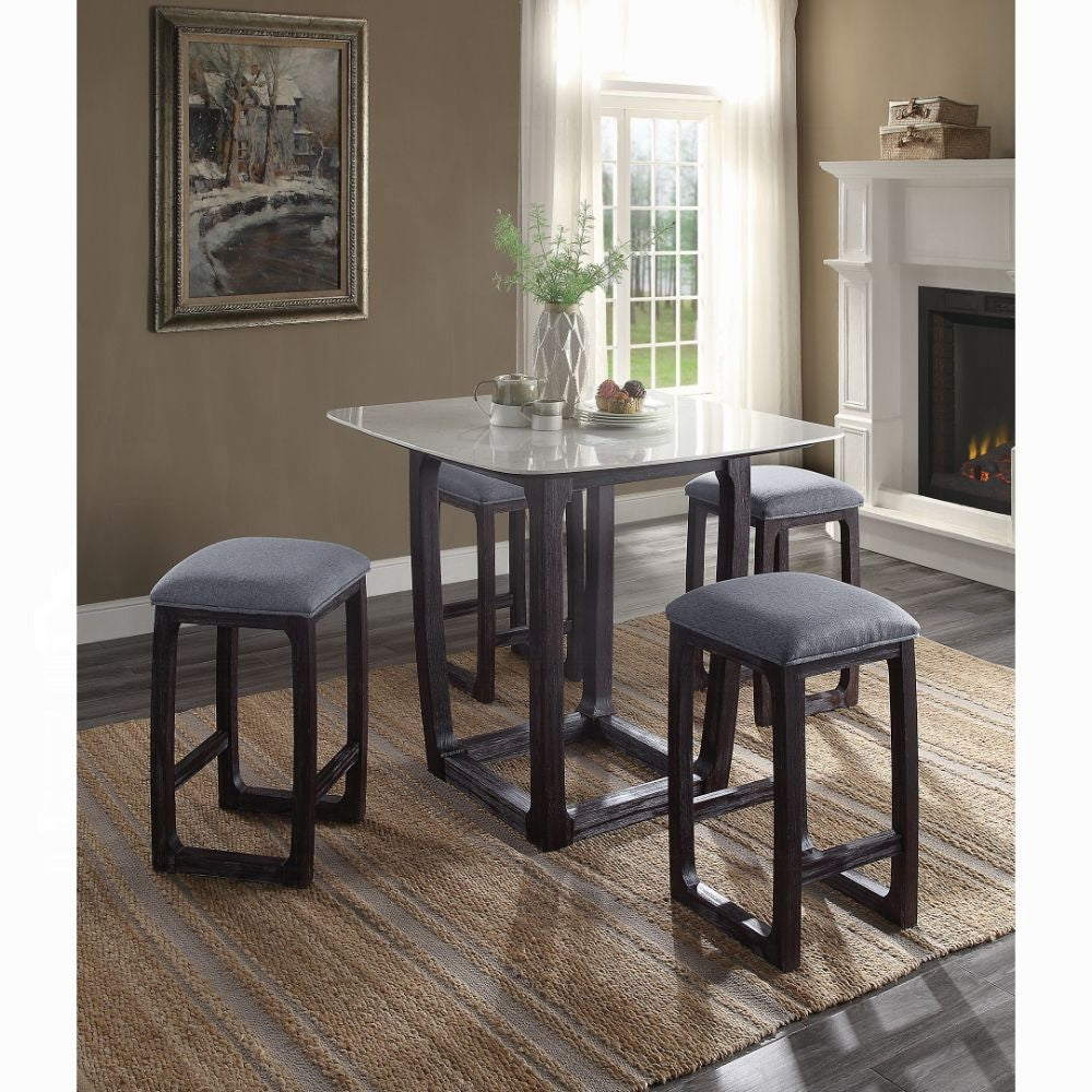 Razo Counter Height Table W/Marble Top