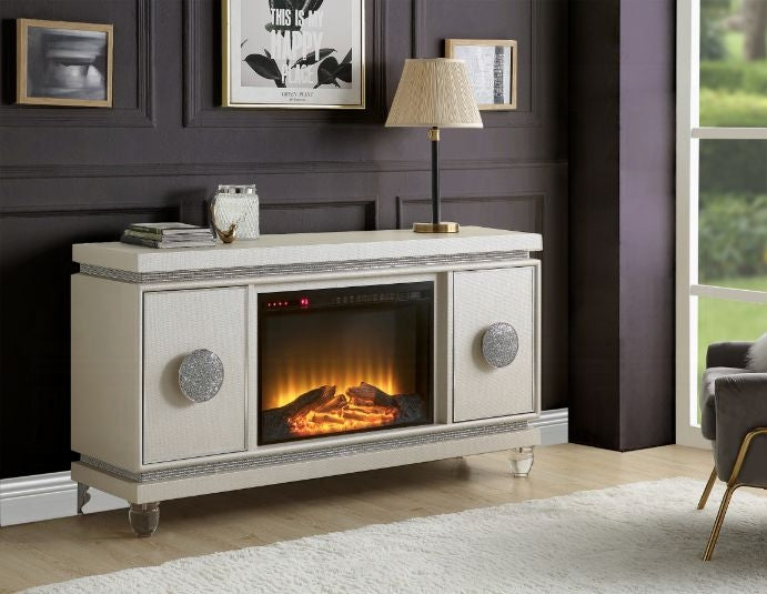 Lavina Tv Stand W/Fireplace