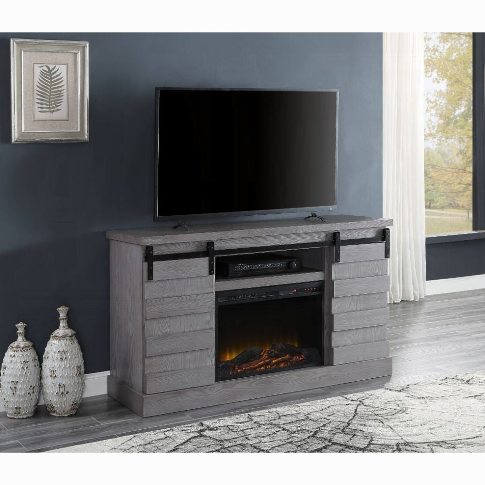 Amrita Tv Stand W/Fireplace