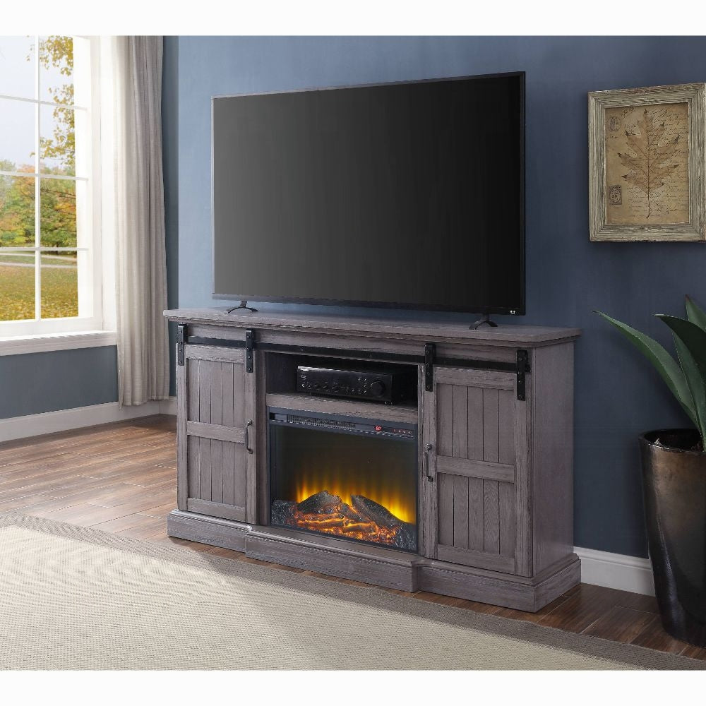 Admon Tv Stand W/Fireplace