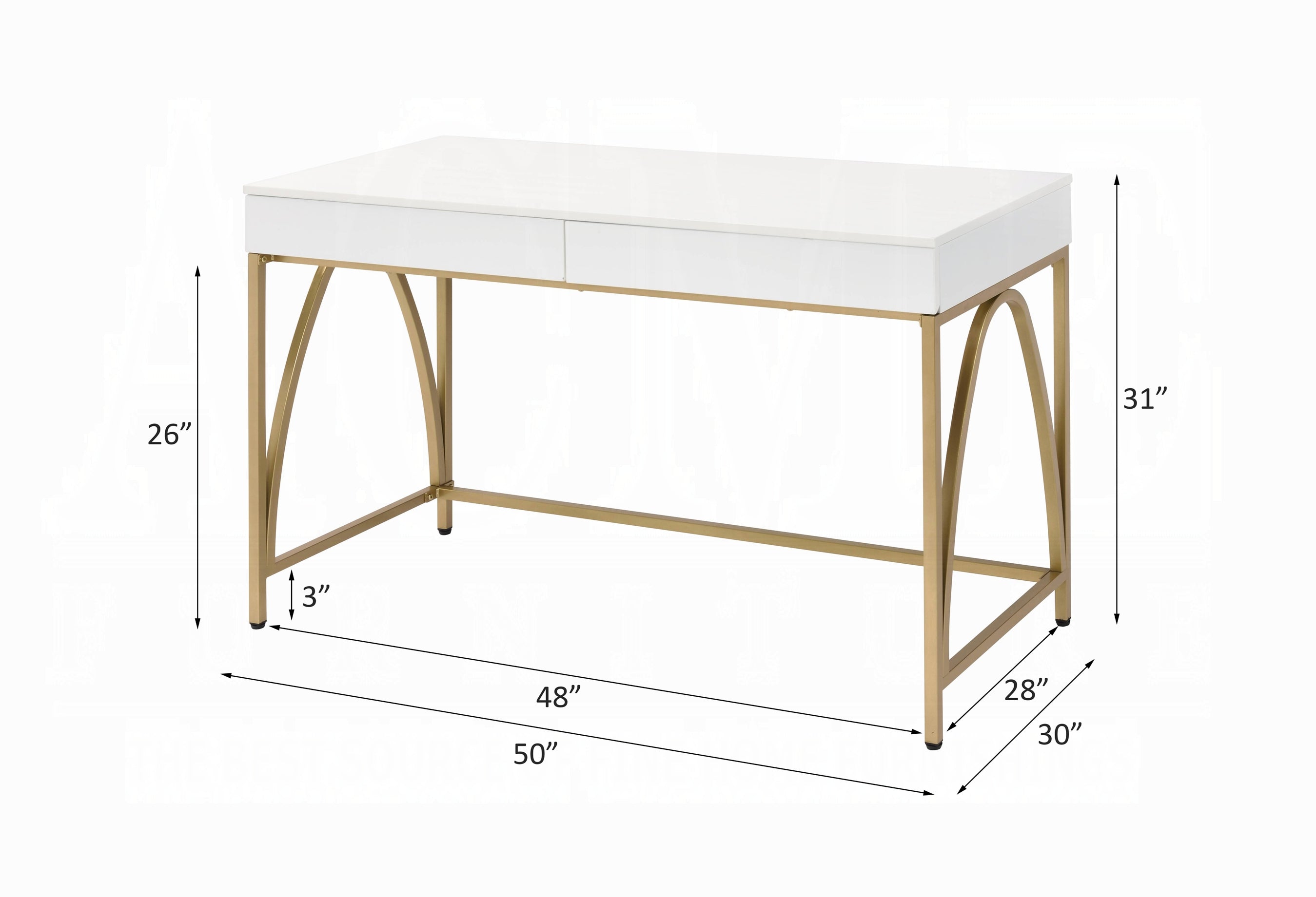 Lightmane Writing Desk(Same Ac00900)