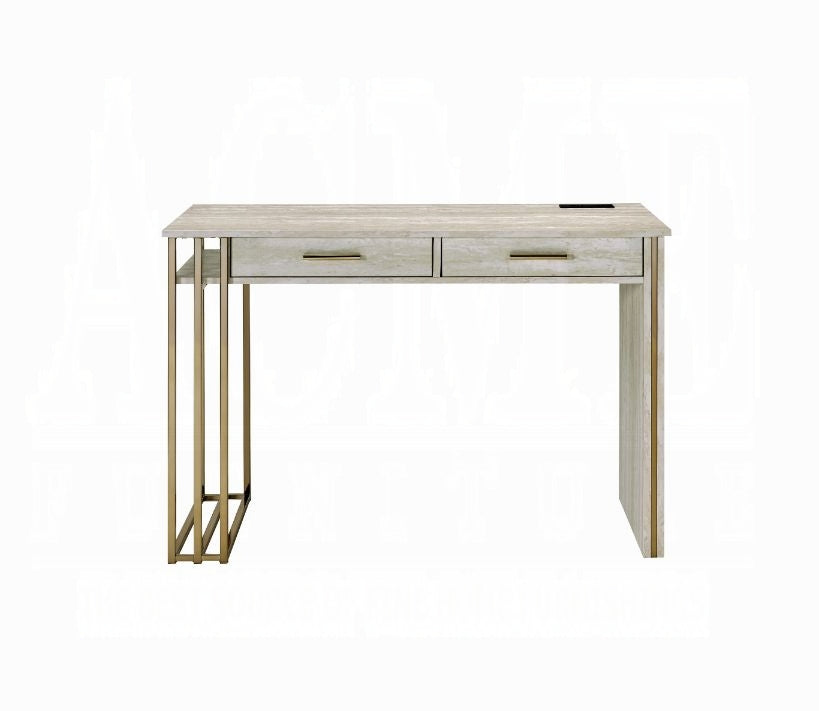 Tyeid Writing Desk W/USB(Same Ac00898)