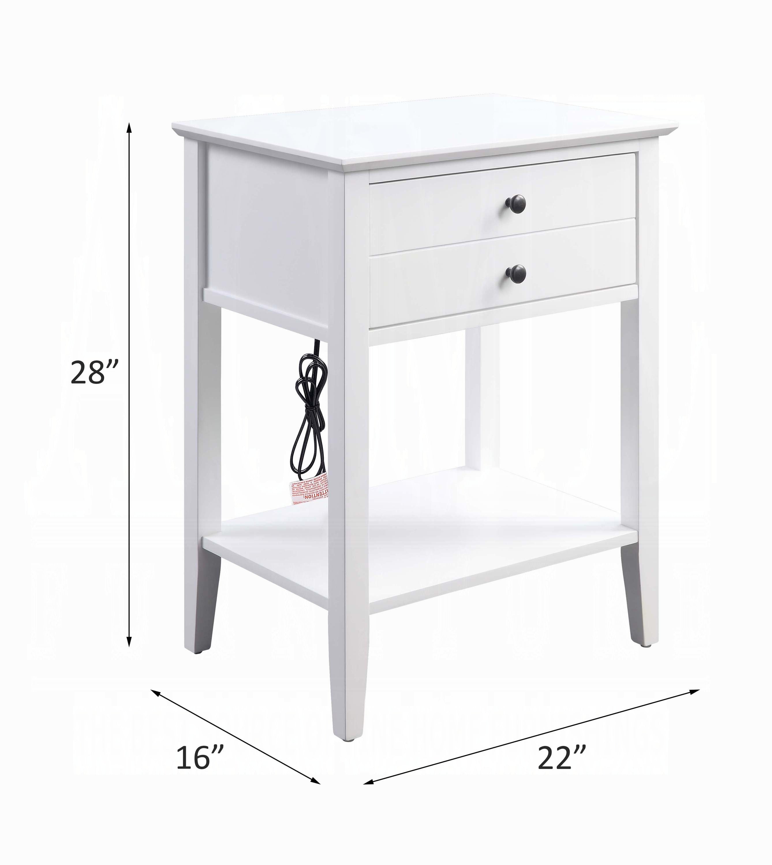 Grardor Accent Table W/USB