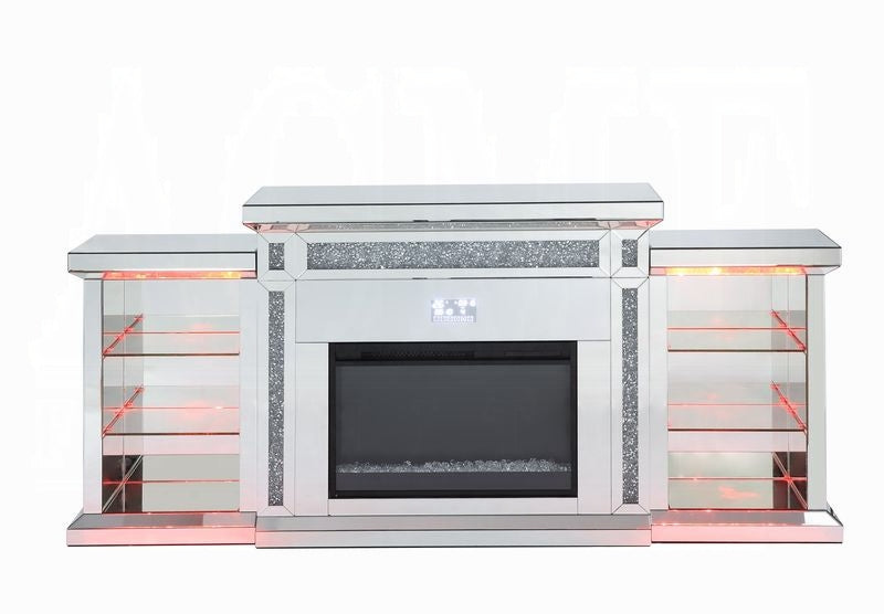 Noralie Fireplace W/Led & Bluetooth