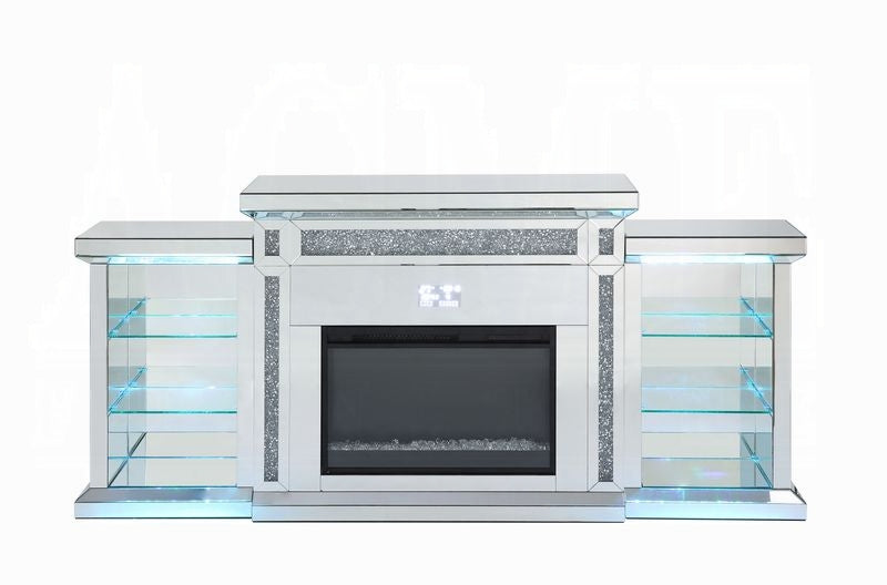 Noralie Fireplace W/Led & Bluetooth