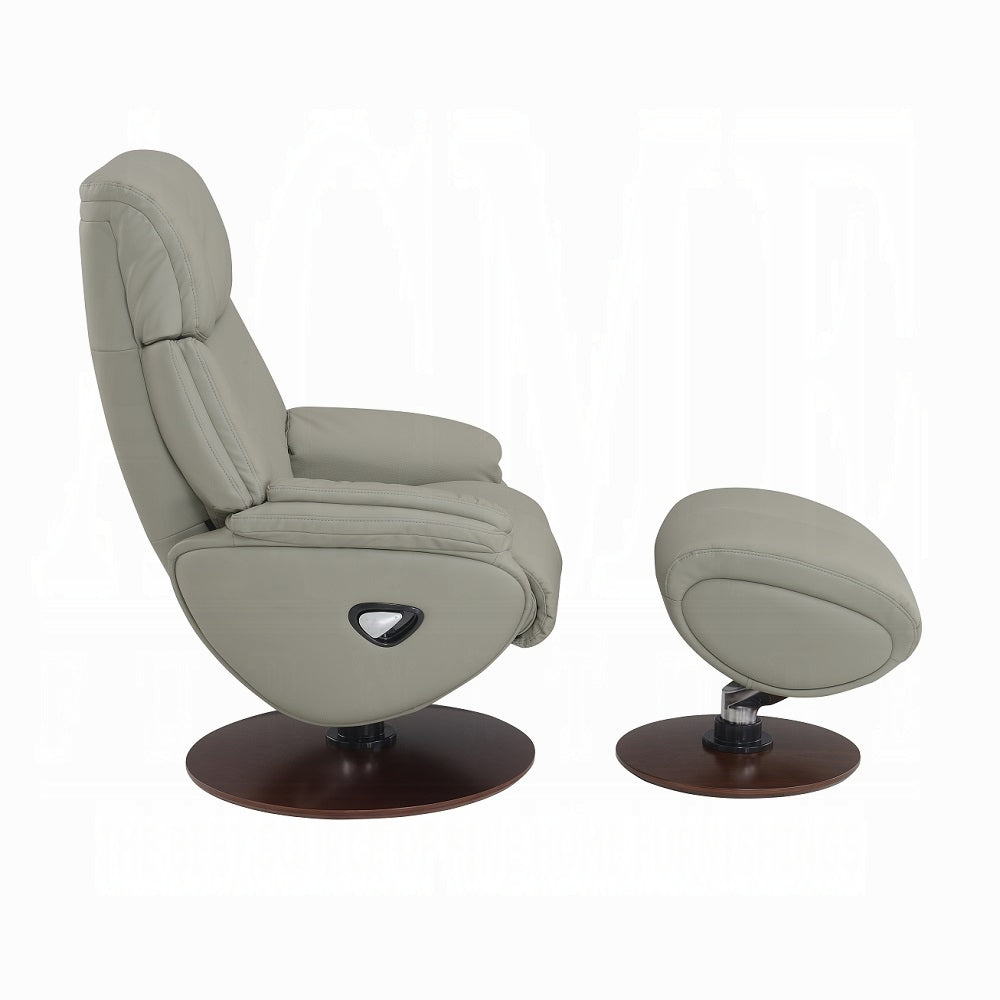 Kandoro MOTION ACCENT CHAIR W/SWIVEL & OTTOMAN