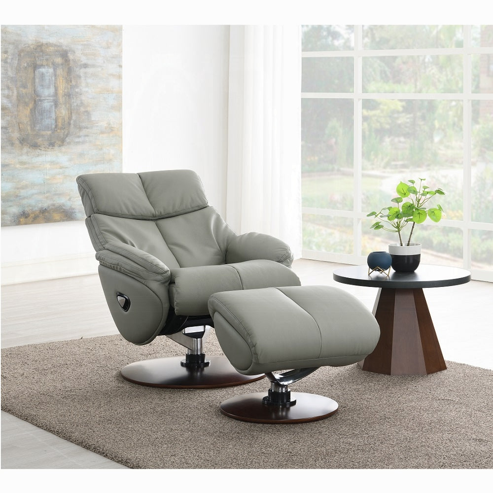 Kandoro MOTION ACCENT CHAIR W/SWIVEL & OTTOMAN