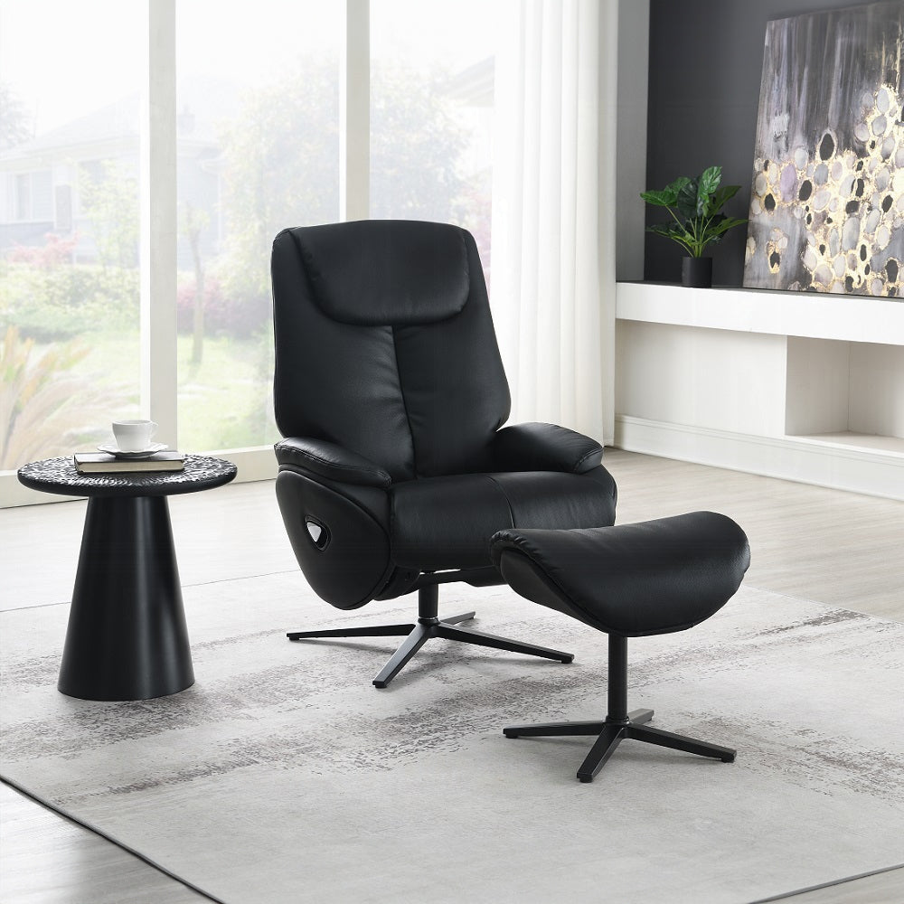 Labonita Motion Accent Chair W/Swivel & Ottoman