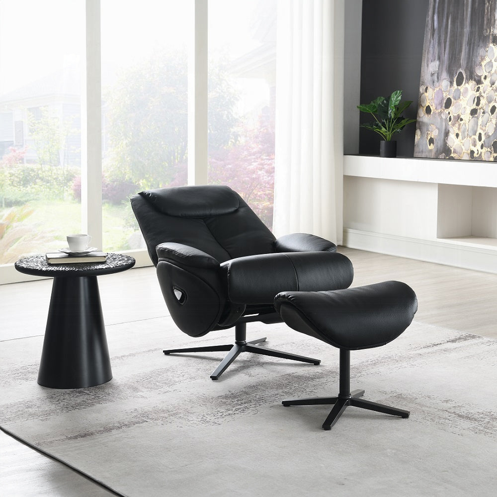 Labonita Motion Accent Chair W/Swivel & Ottoman