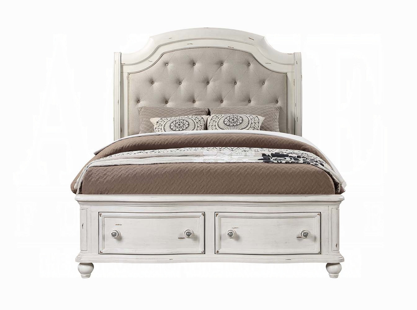 Jaqueline Queen Bed W/Storage