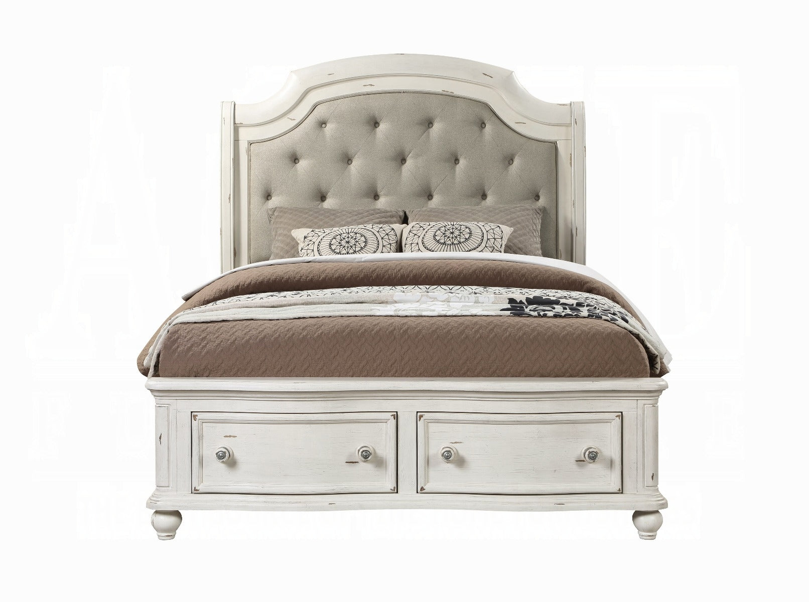 Jaqueline Queen Bed W/Storage