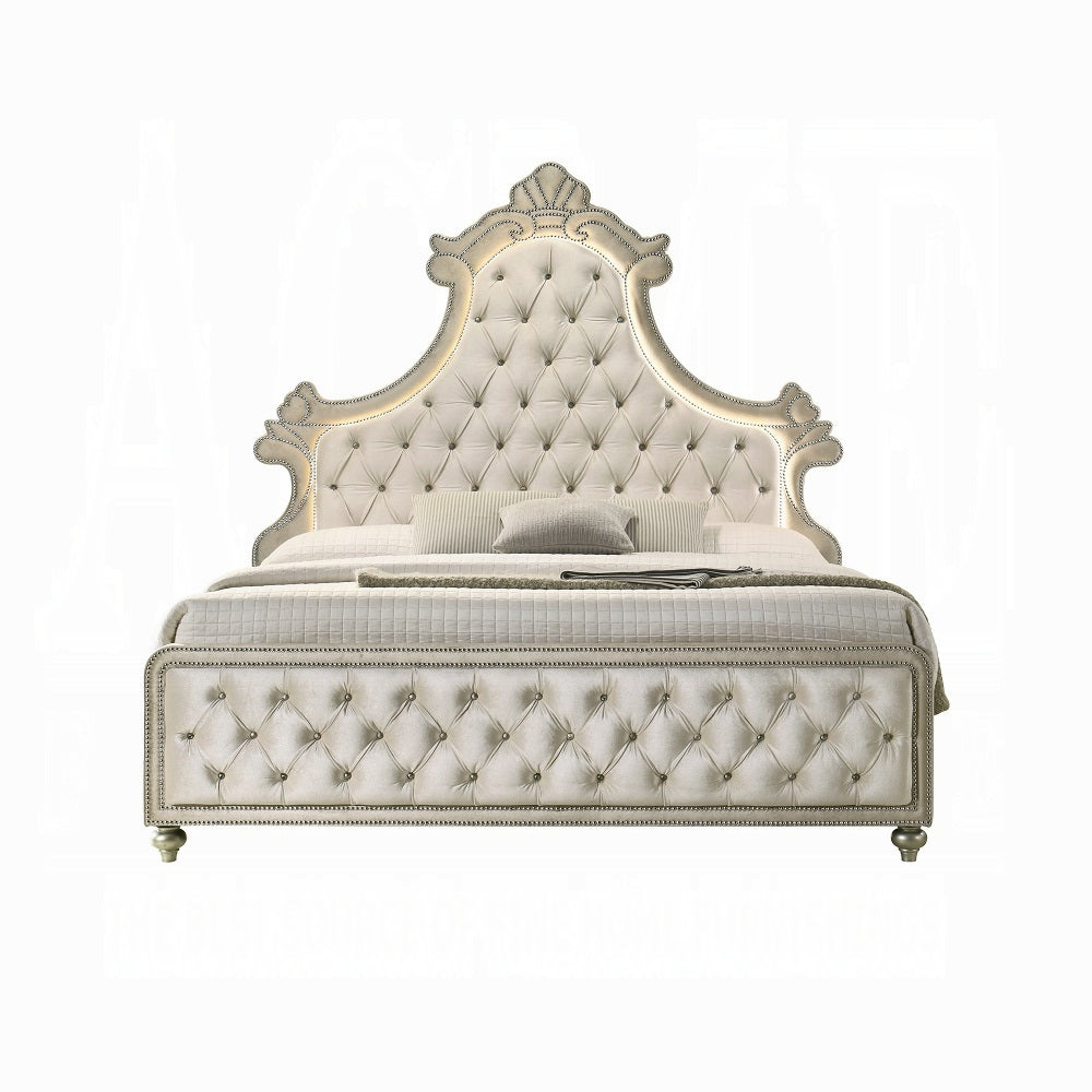 Lucienne Queen Bed W/LED