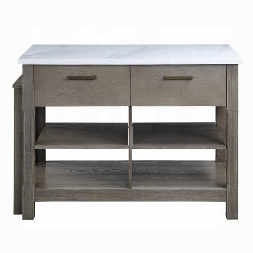 Feivel Kitchen Island W/Pull Out Table