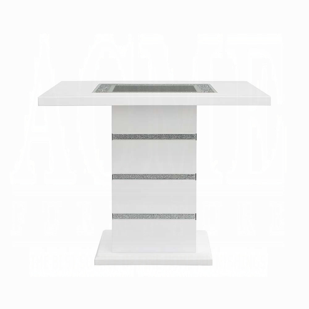 Elizaveta Counter Height Table W/Pedestal Base