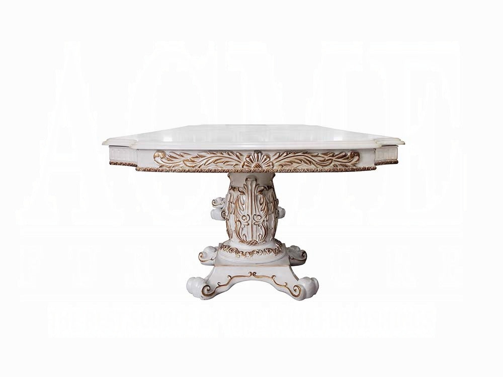 Vendome Dining Table W/Pedestal Base