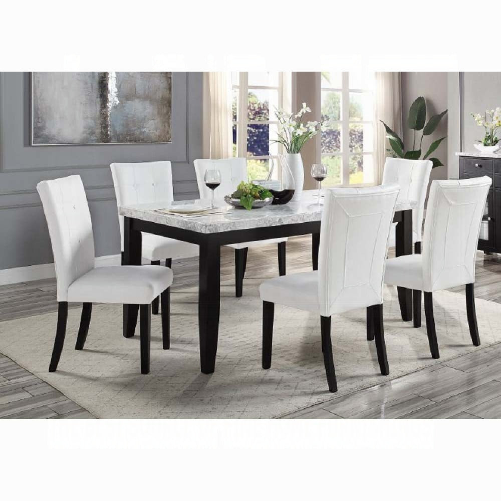 Hussein Dining Table W/Marble Top