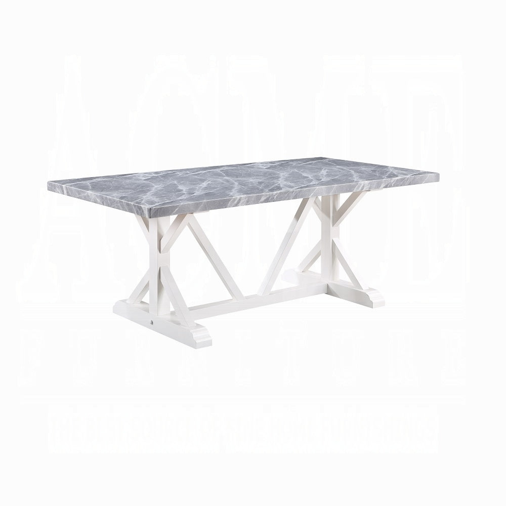 Hollyn Dining Table W/Engineering Stone Top