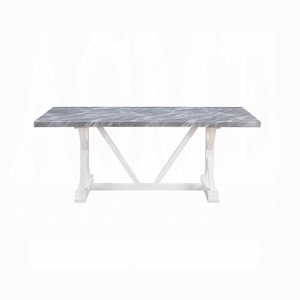 Hollyn Dining Table W/Engineering Stone Top