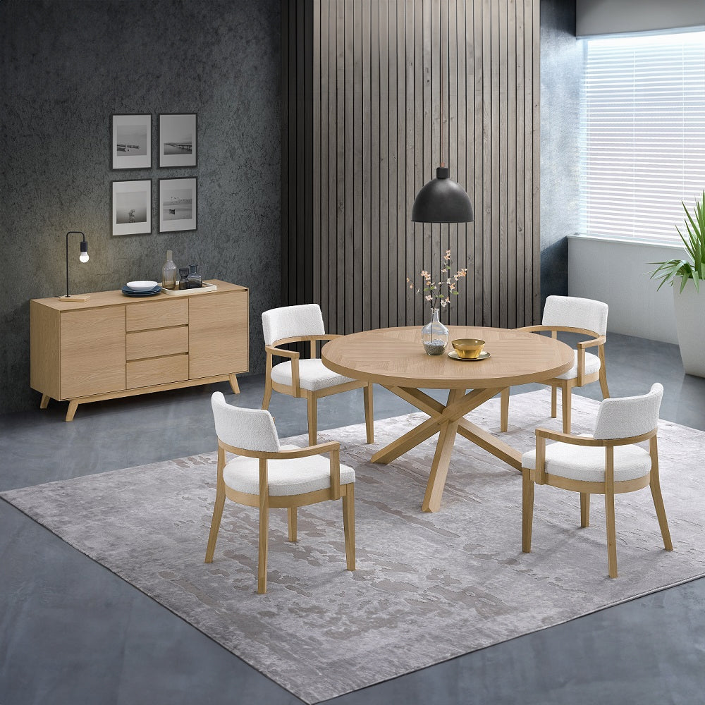 Kasem Round Dining Table