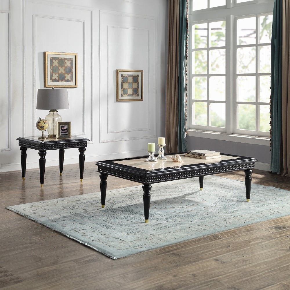 Tayden Coffee Table W/Marble Top