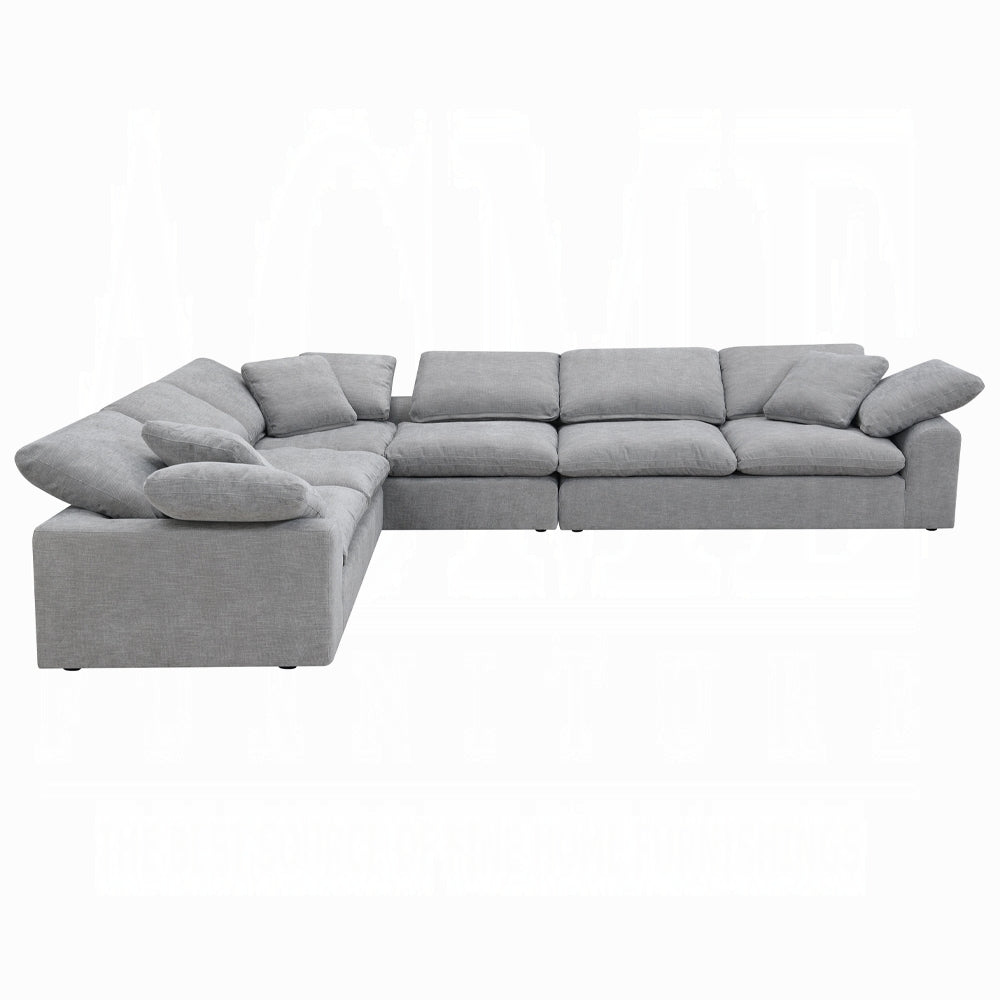 Naveen Sectional Sofa W/6 Pillows