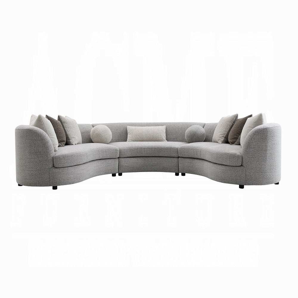 Ivria Sectional Sofa W/9 Pillows