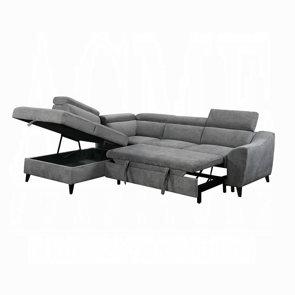 Wrenley Sectional Sofa W/Sleeper & Storage