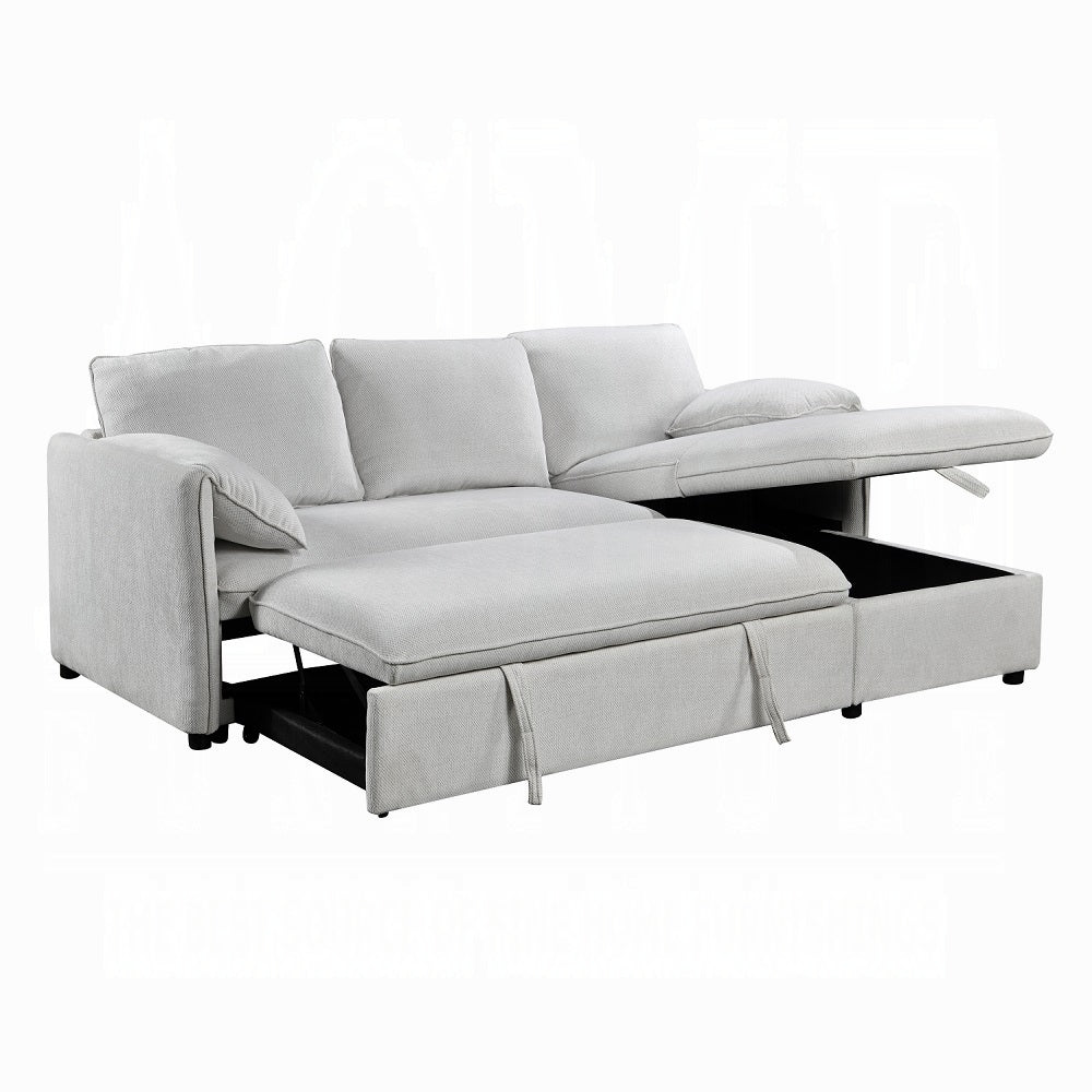 Yaroslav Sectional Sofa W/Sleeper & Storage