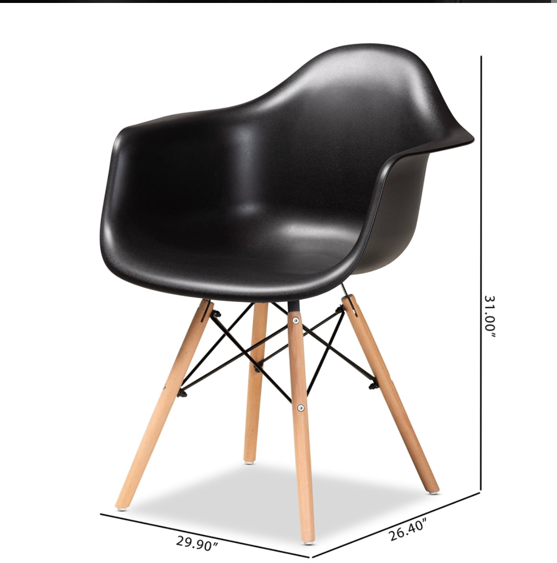 Black Dining Chair 5-(pc)